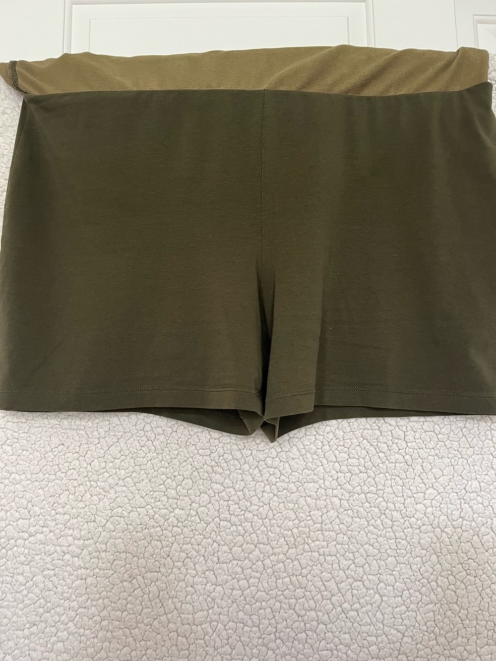 Liz Claiborne Olive and Khaki Floral Mini Skirt - Picture 5 of 5